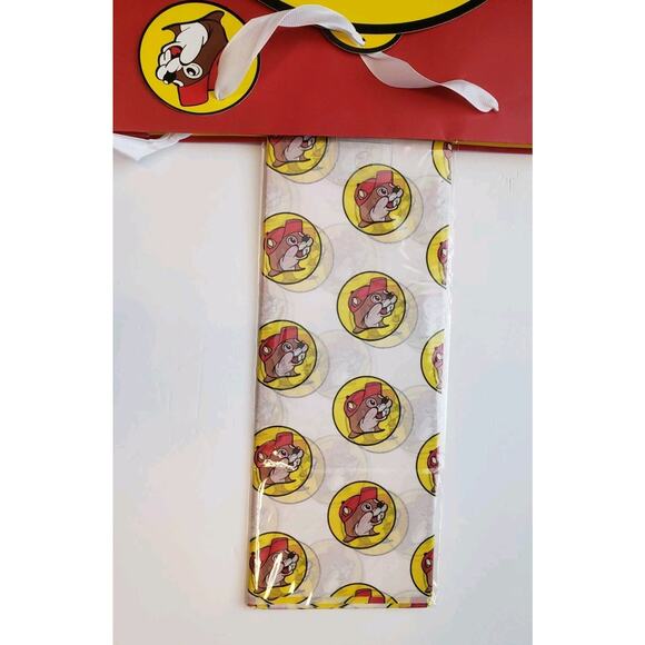 Buc-ee’s Bucees Birthday Party Gift Bag w/ Tissue Paper Tag NEW 16 x 12.75" Logo - Picture 5 of 5